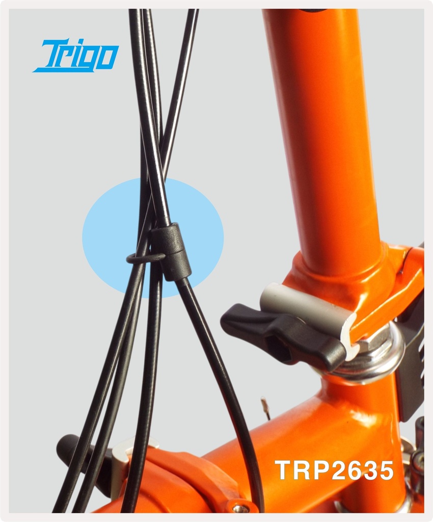 TRP2635-Split Design Nylon Cable Gatherer for Brompton